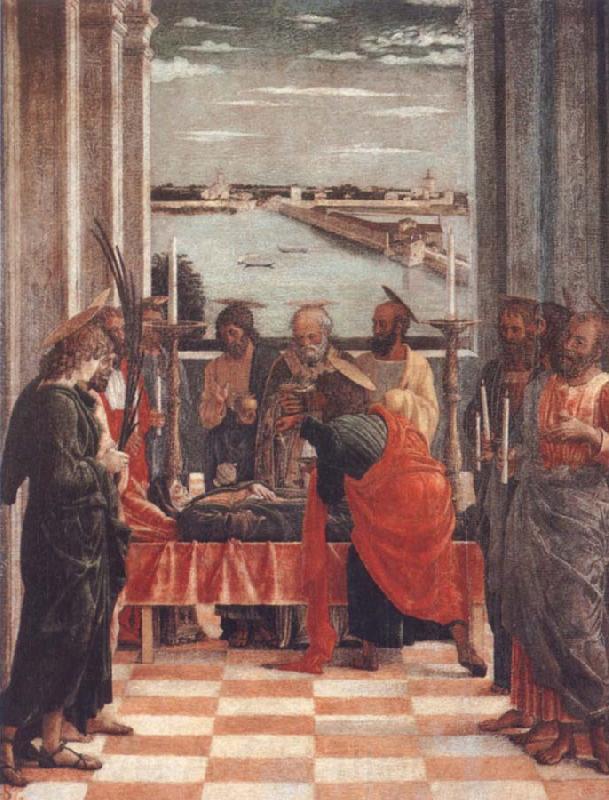 Andrea Mantegna Death of the Virgin Norge oil painting art